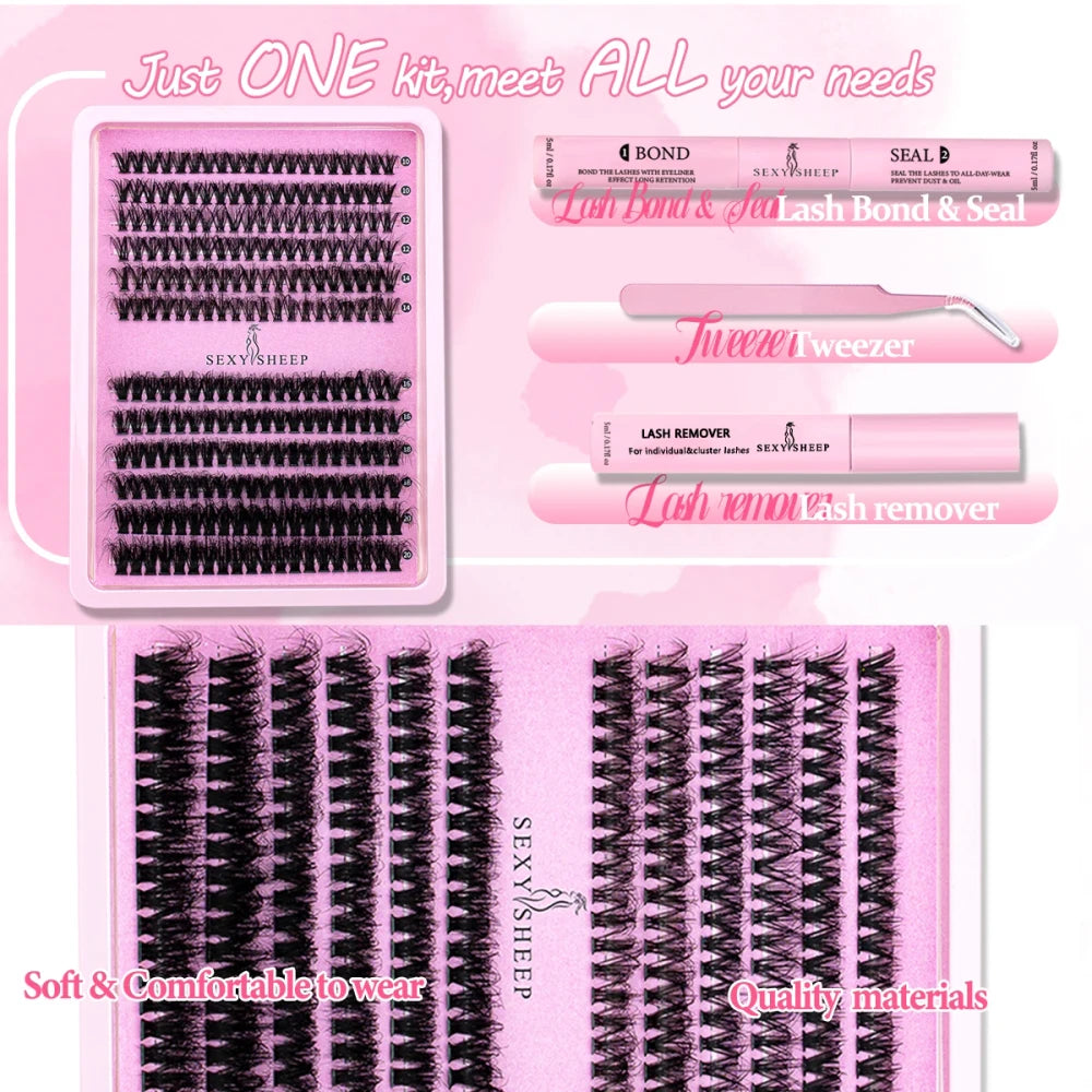 Segmented Eyelash Extension Kit